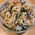 かこみ's cooksnap of when they made とても簡単♪梅ひじきの炊き込みごはん☆.
