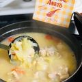 ☆食いしんbo☆'s cooksnap of when they made 生ハムカルドのあったかビューティースープ.