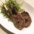 ☆Qro☆'s cooksnap of when they made グリルラムチョップ ヨーグルトソース添え.