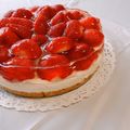 ＊Ringo's cooksnap of when they made いちごのレアチーズケーキ♪.