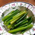 まおなや's cooksnap of when they made 【やみつき♡】にんにくの芽の浅漬け.