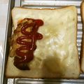みみ母's cooksnap of when they made がっつり！チーズハンバーグトースト.