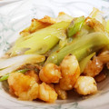 なおきんとん's cooksnap of when they made エビとネギの炒め物.