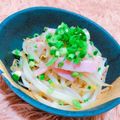Rina☻'s cooksnap of when they made あと1品やおつまみに☆ねぎ塩もやし.