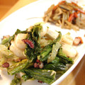 ゆまこたん's cooksnap of when they made タコと菜の花のガーリック炒め.