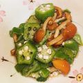 ＊ちゃちゅ＊'s cooksnap of when they made オクラとなめこのおひたし.