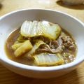 kontack's cooksnap of when they made 牛肉と白菜のオイスターソース煮込み.