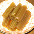 ゆかりん１'s cooksnap of when they made 簡単♪作り置きのお惣菜♪蕗の醤油漬け♪.