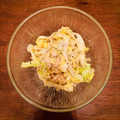 くーちなし's cooksnap of when they made 春キャベツと切り干し大根のゴママヨ和え.