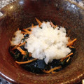 トレピアンテ's cooksnap of when they made わかめと人参のみぞれ和え.