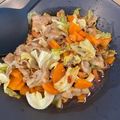 Shoppy's cooksnap of when they made レタス大量消費！豚肉とレタスのピリ辛炒め.