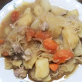 ameうめ's cooksnap of when they made めんつゆで　簡単肉じゃが.