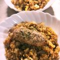 ameうめ's cooksnap of when they made ガーリックバター醤油炒飯.