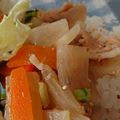 しのっぷぅ's cooksnap of when they made ごはんがすすむ！大根豚肉炒め.