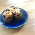 KOU716's cooksnap of when they made サックリ美味♪酒粕＆チョコレートマフィン.