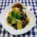 ﾁｲﾁｬﾝﾏﾏ's cooksnap of when they made 春雨と白菜のみそ味マーボー炒め煮.