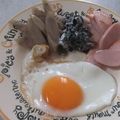 きらり流れ星's cooksnap of when they made 見た目キレイな目玉焼き.