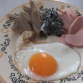 きらり流れ星's cooksnap of when they made 見た目キレイな目玉焼き.