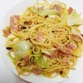 るな031's cooksnap of when they made 簡単！春キャベツとベーコンのパスタ.