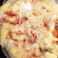 あしかりぼう's cooksnap of when they made 明太しらすもちピザ.
