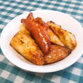 あゆまんま♪'s cooksnap of when they made 竹輪とウインナーのソースマヨ炒め.