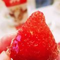 まるっとチーズ☆'s cooksnap of when they made レンジでいちご飴☆.