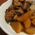マテーラ's cooksnap of when they made まぐろアラと大根の煮物。ゴボウ風味♪.