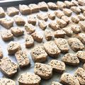 クックGLUS18☆'s cooksnap of when they made きな粉とゴマの簡単クッキー.