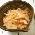 おはなすき's cooksnap of when they made ♡常備菜♡大根と人参と油揚げの煮物.