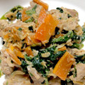 アズキナ's cooksnap of when they made 豚肉とほうれん草のゴマ味噌炒め.
