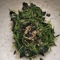 たろう713's cooksnap of when they made 味付け塩のみ！豆苗の海苔ゴマ和え.