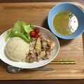 ルーニー's cooksnap of when they made 炊飯器☆簡単☆シンガポールチキンライス♪.