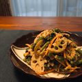 KEIKOS's cooksnap of when they made しゃきしゃき蓮根と春菊のサラダ！.