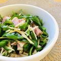 LimeLunch's cooksnap of when they made ☆ピーマン、ベーコン、えのきの中華炒め.