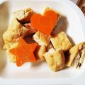 つぼやま's cooksnap of when they made 離乳食取り分けレシピ①野菜とがんもの煮物.