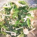 ムーミン☆ママ's cooksnap of when they made えのきとほうれん草の胡麻和え.