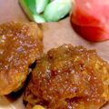 梅すけママ's cooksnap of when they made 鶏肉のりんごケチャップソース煮.