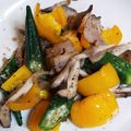 クック8DUMI9☆'s cooksnap of when they made パプリカ・舞茸・アスパラ♪ホットサラダ.