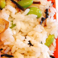 クックMGZ2GC☆'s cooksnap of when they made 簡単混ぜご飯！塩昆布と枝豆のご飯☆.