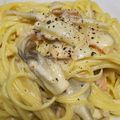 ☆朱璃☆'s cooksnap of when they made チーズ好きのカルボナーラ.
