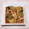 アクセル☆'s cooksnap of when they made ∮ エリンギきゅうりのコチュ炒め ∮.