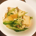 らがぶーりん's cooksnap of when they made 簡単！水菜と厚揚げのサッと煮。.