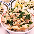 えリﾋﾟｮﾝ★'s cooksnap of when they made 高野豆腐と挽肉の炒め物.