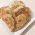 ⁂popu⁂'s cooksnap of when they made 余った餃子の皮◆フライパンでチーズ揚げ◆.