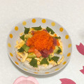はるか12's cooksnap of when they made 子どもと！ケーキ仕立ての華やかちらし寿司.