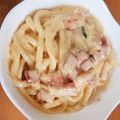 ★ち～ちゃん★'s cooksnap of when they made ランチに簡単！うどんカルボナーラ.