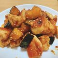 ぷにぷにもみじ's cooksnap of when they made かぼちゃと鶏肉の甘辛炒め.