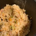 ポメちょん's cooksnap of when they made 炊飯器で簡単！ケチャップライス★ピラフ.