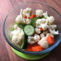 栗丸うさぎ's cooksnap of when they made 作り置き☆きゅうりと人参の甘酢和え.