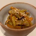 ひなコアラ's cooksnap of when they made 【簡単常備菜】☆薩摩芋と人参の金平☆.
